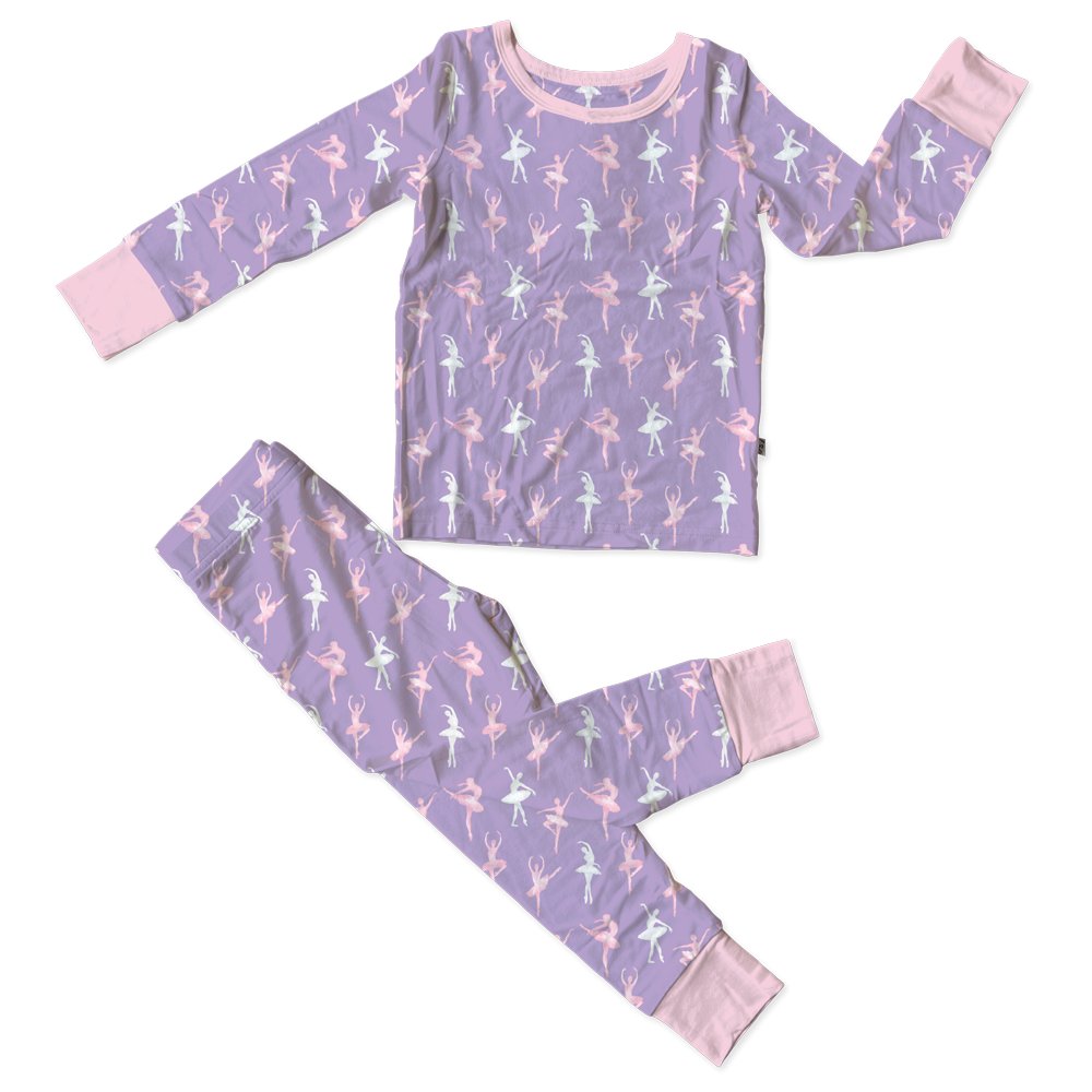 Lillian Ballerinas Bamboo 2-Piece Long Sleeve Set - Mack & Harvie