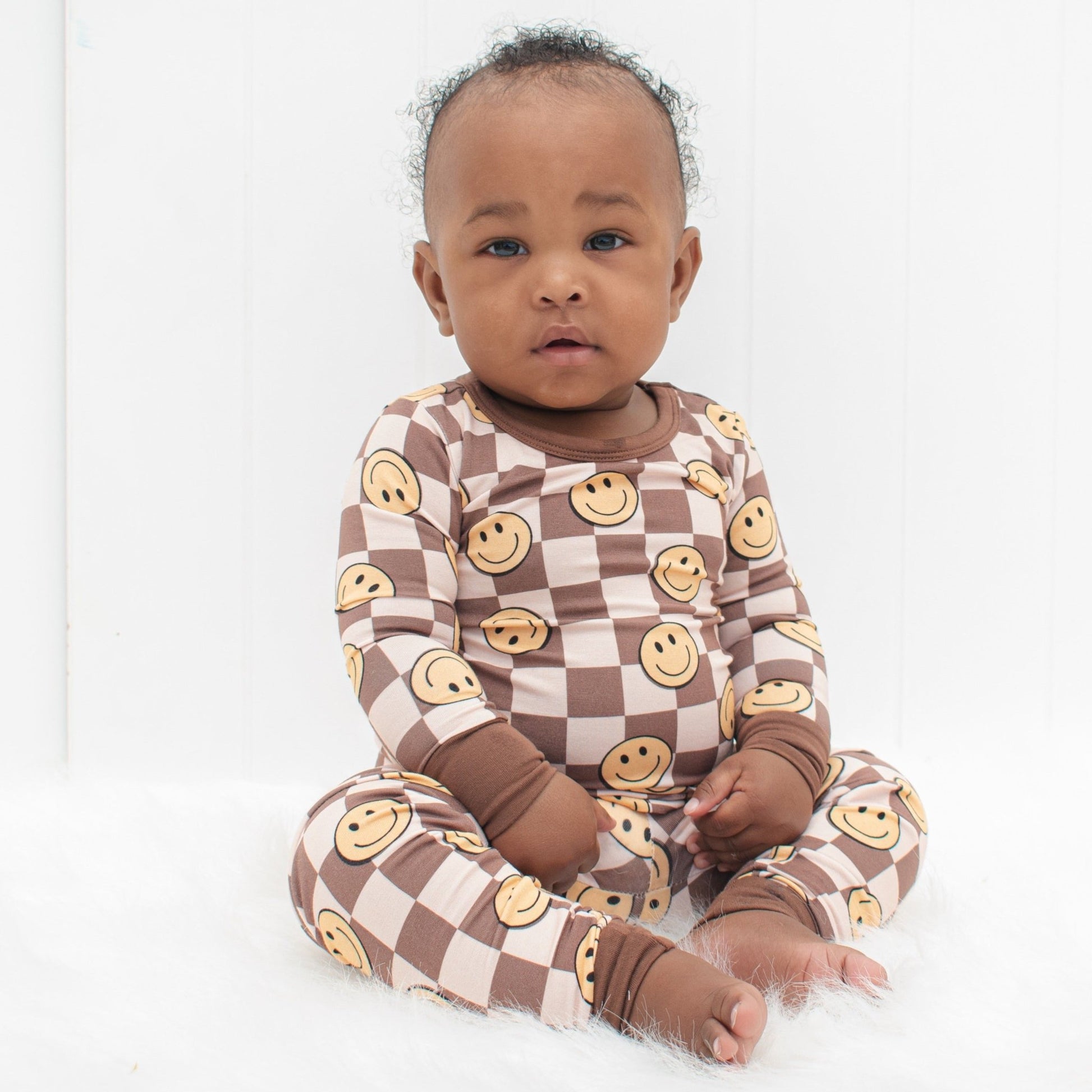 LONG SLEEVE 2 PIECE SETS- Neutral Smiles - Mack & Harvie