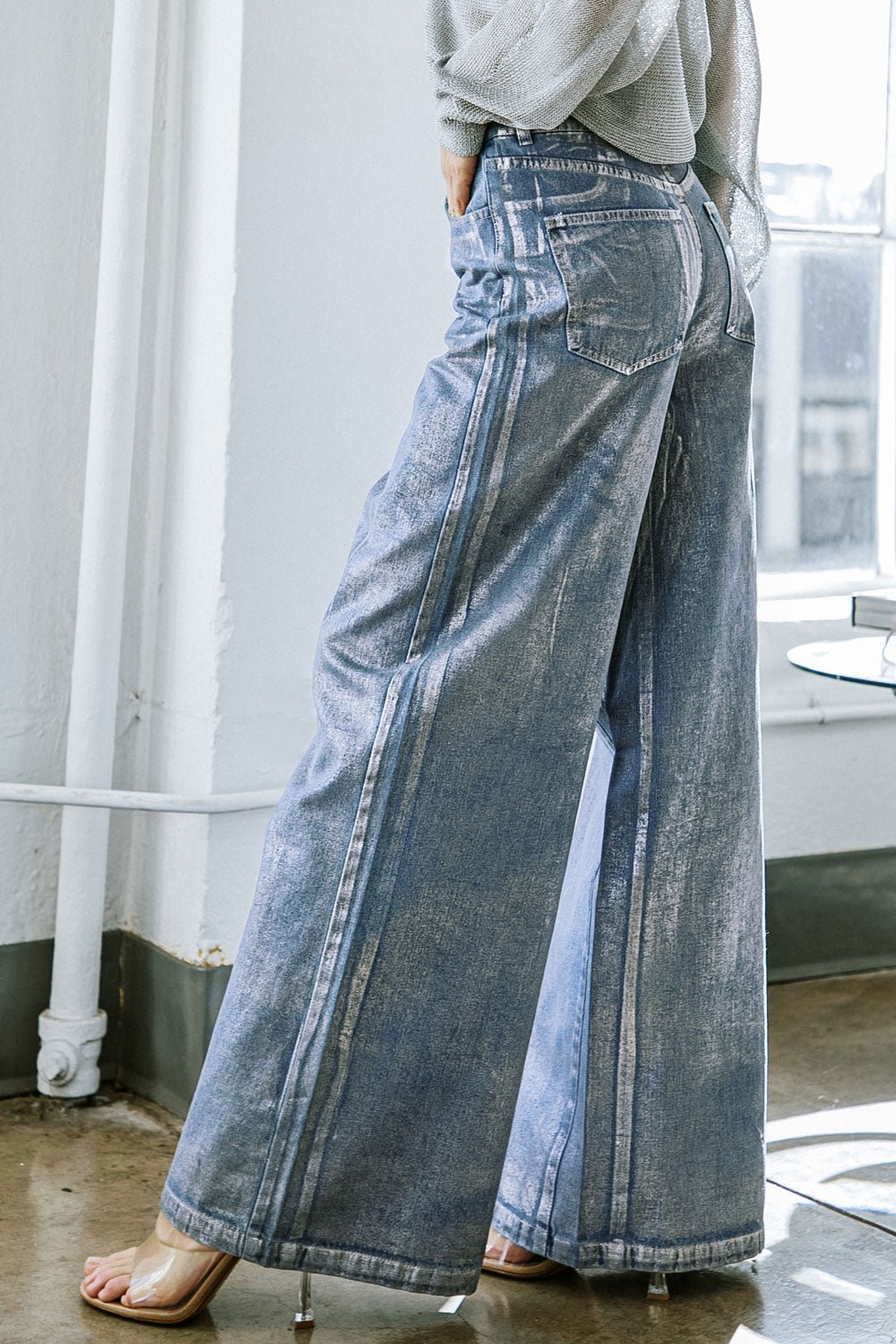 PEACE AND JOY DENIM PANTS - Mack & Harvie