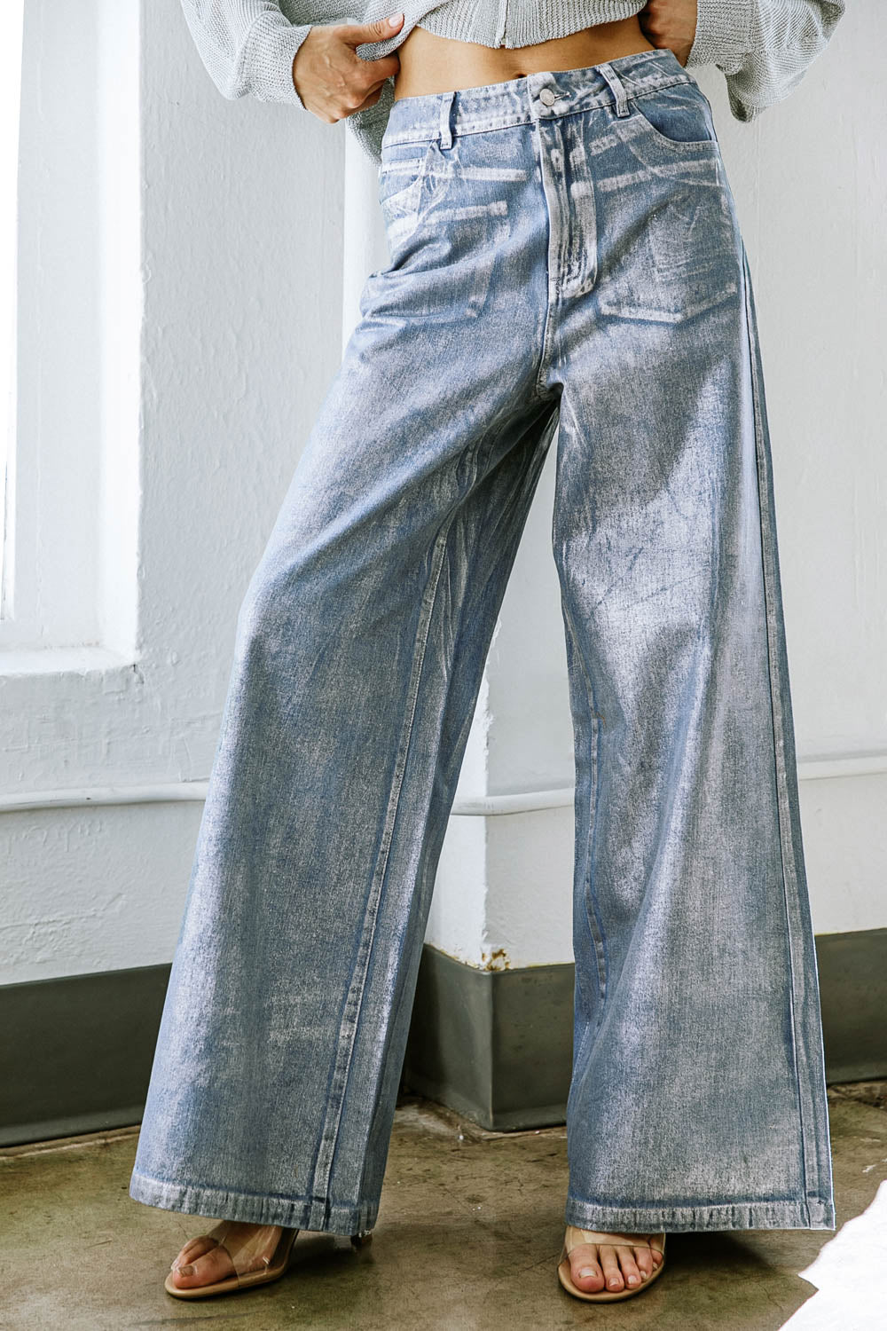 PEACE AND JOY DENIM PANTS - Mack & Harvie