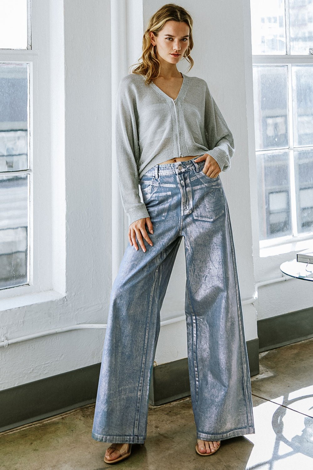 PEACE AND JOY DENIM PANTS - Mack & Harvie