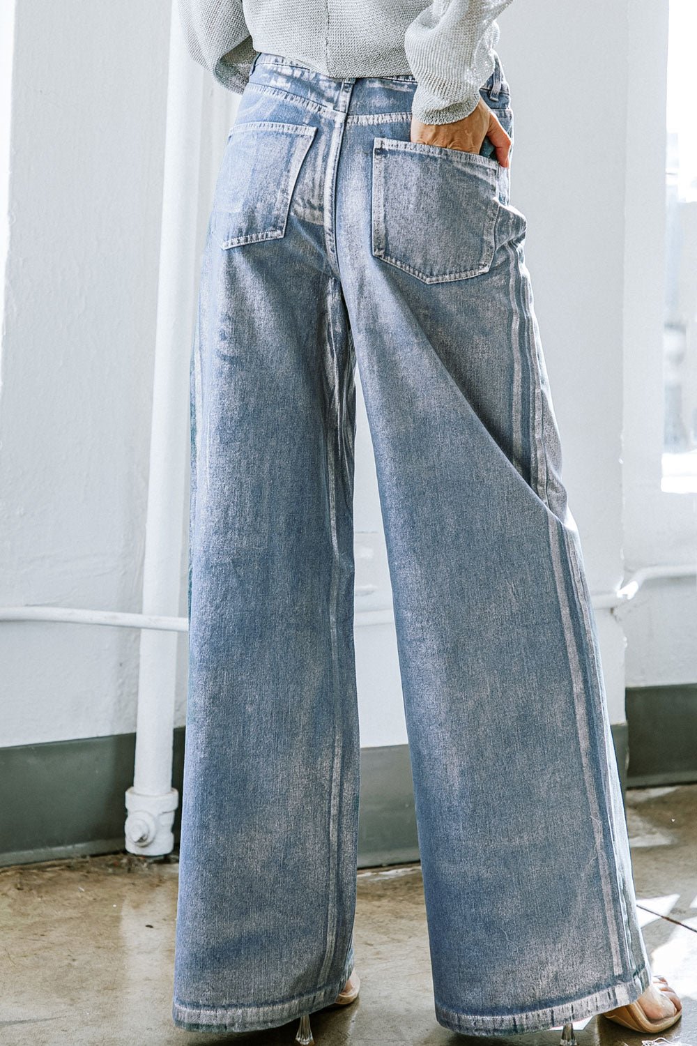 PEACE AND JOY DENIM PANTS - Mack & Harvie