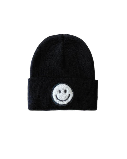 Smiley Beanie | Black - Mack & Harvie