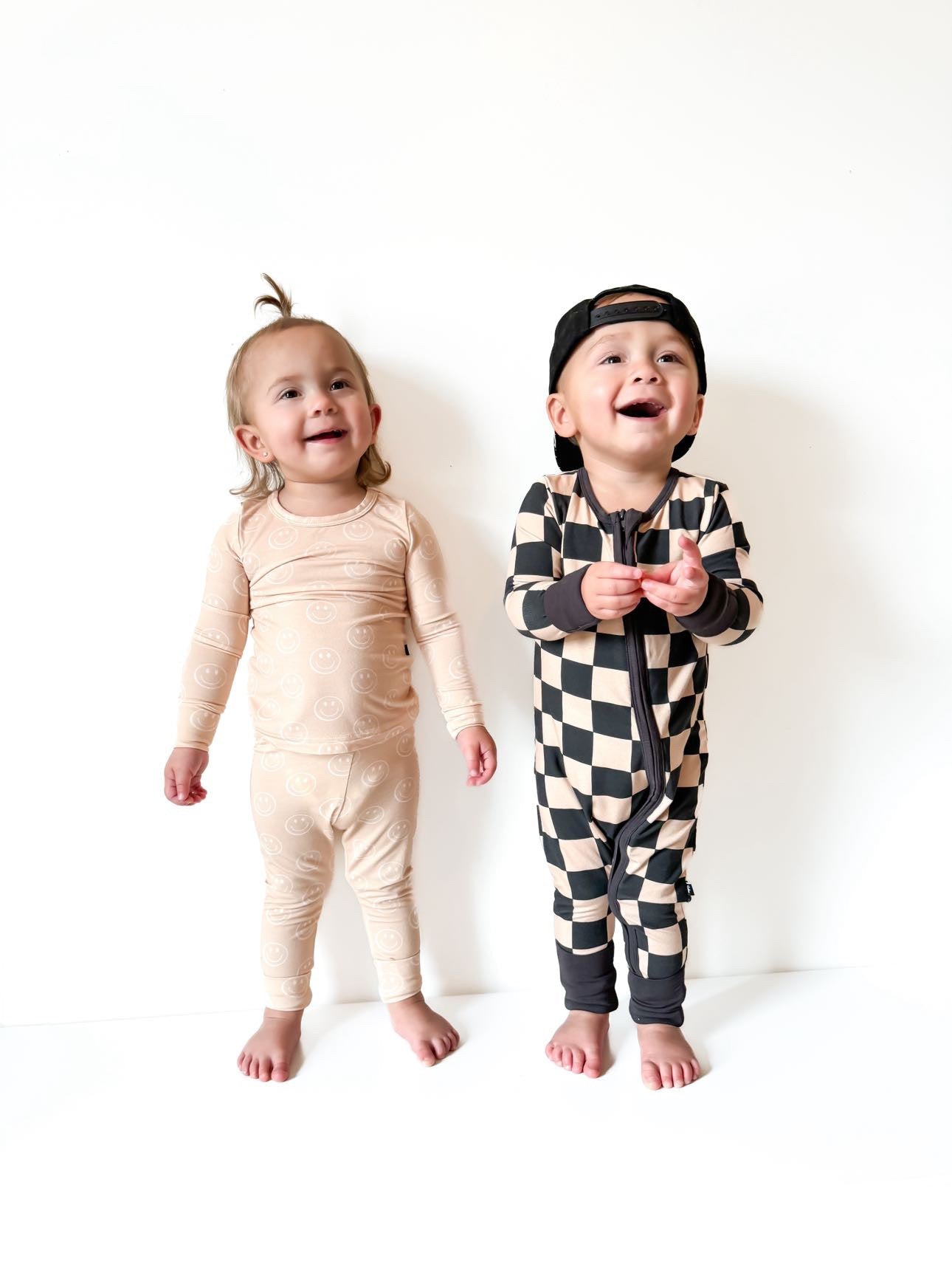 Smiley Daze 2-Piece Pajama Set - Mack & Harvie