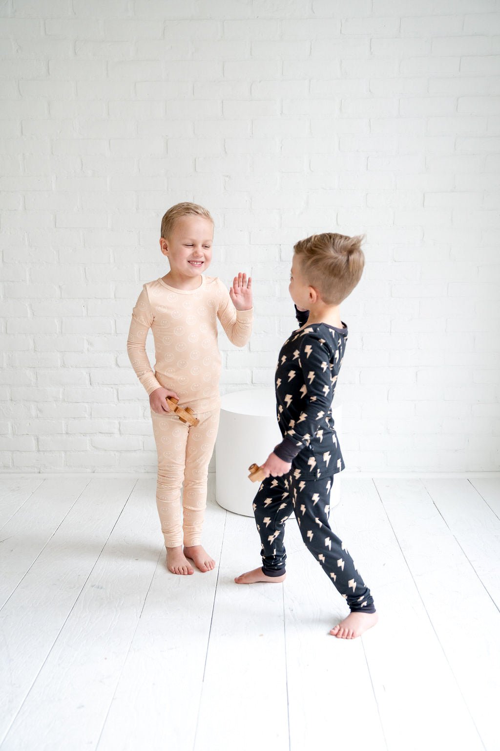 Smiley Daze 2-Piece Pajama Set - Mack & Harvie