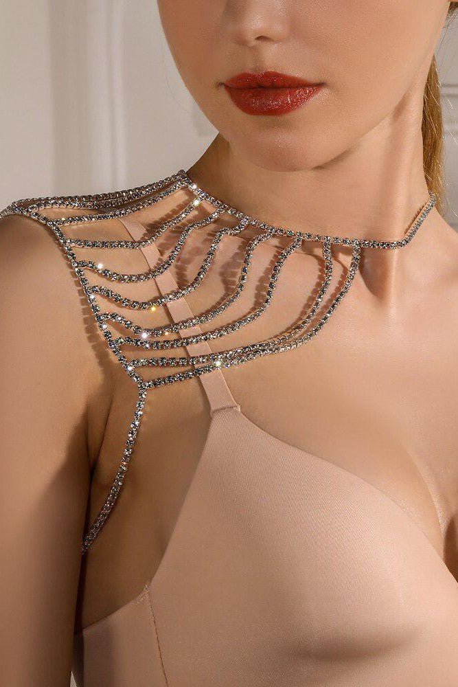 Rhinestone Bridal Shoulder Chains