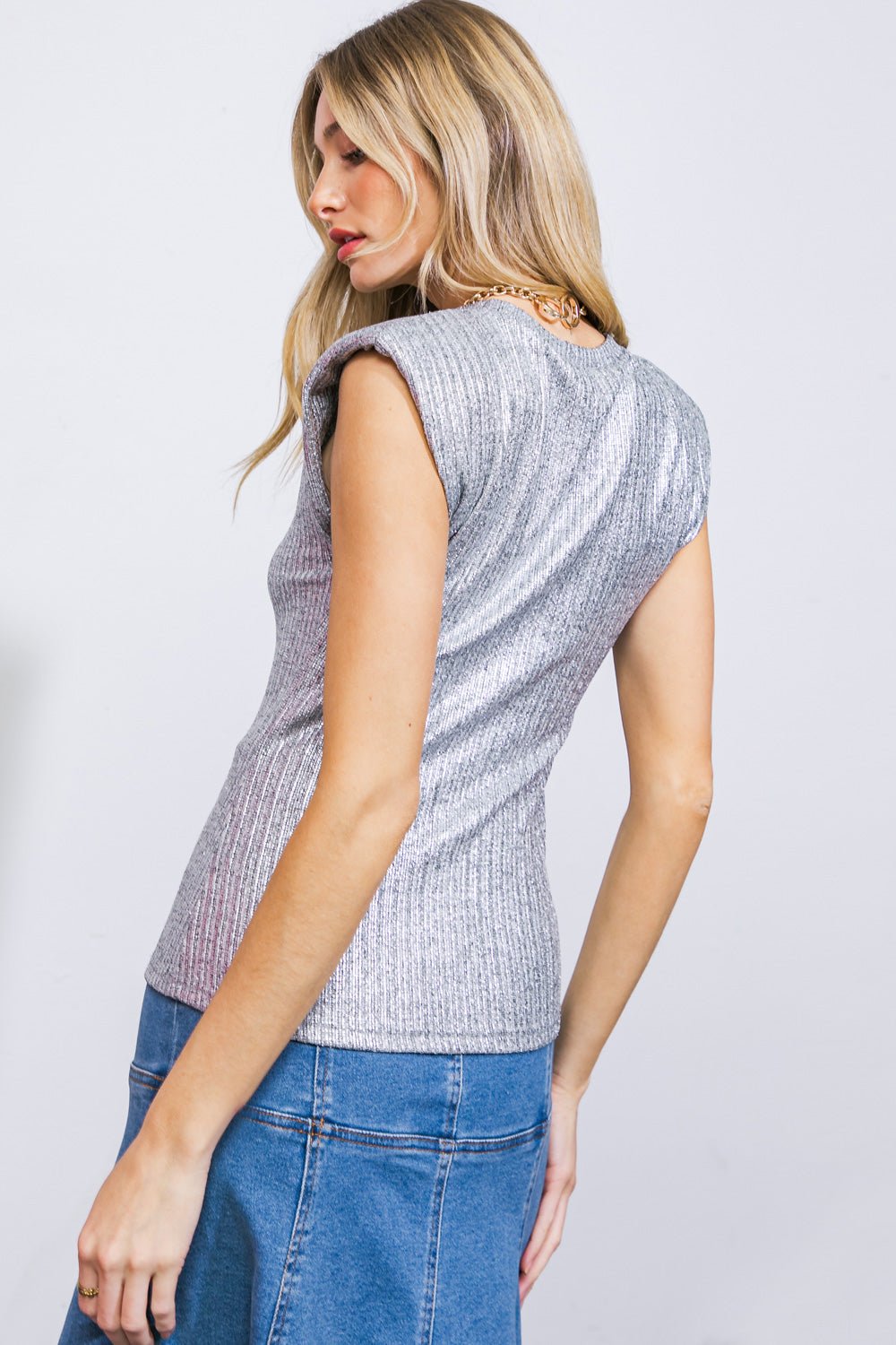 STYLE FILE RIBBED KNIT TOP - Mack & Harvie