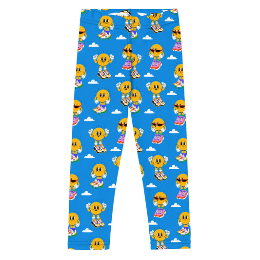 Sunny Days Kids Blue Leggings - Mack & Harvie