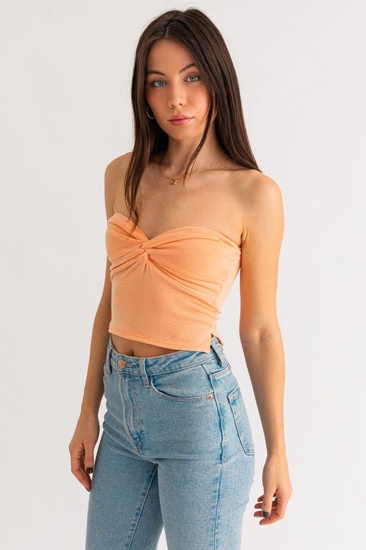 TWIST TUBE CROP TOP - Mack & Harvie