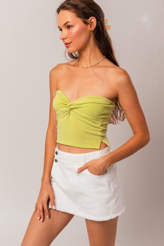 TWIST TUBE CROP TOP - Mack & Harvie