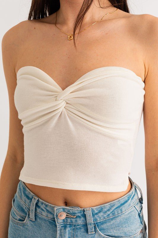 TWIST TUBE CROP TOP - Mack & Harvie