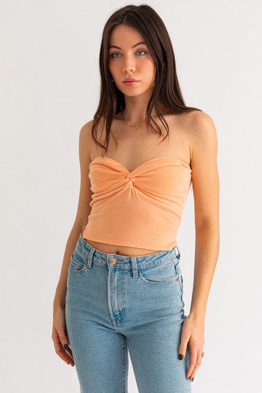 TWIST TUBE CROP TOP - Mack & Harvie